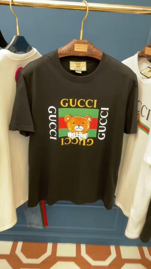 Gucci刺绣小熊t恤 Gucci刺绣粉熊t恤 伤感说说吧